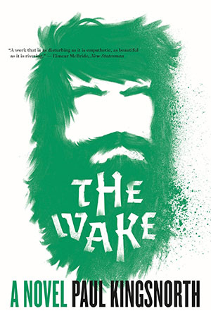 The cover to The Wake by Paul Kingsnorth