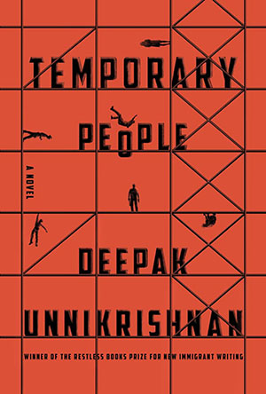 The cover to Temporary People by Deepak Unnikrishnan