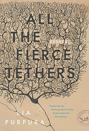 The cover to All the Fierce Tethers by Lia Purpura