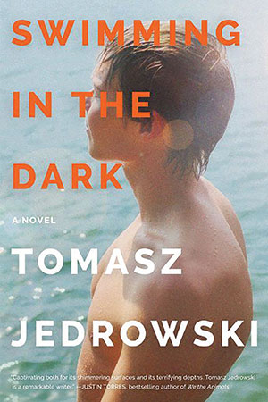 The cover to Swimming in the Dark by Tomasz Jedrowski