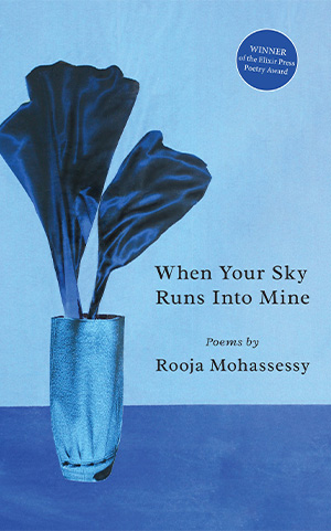 The cover to When Your Sky Runs into Mine by Rooja Mohassessy