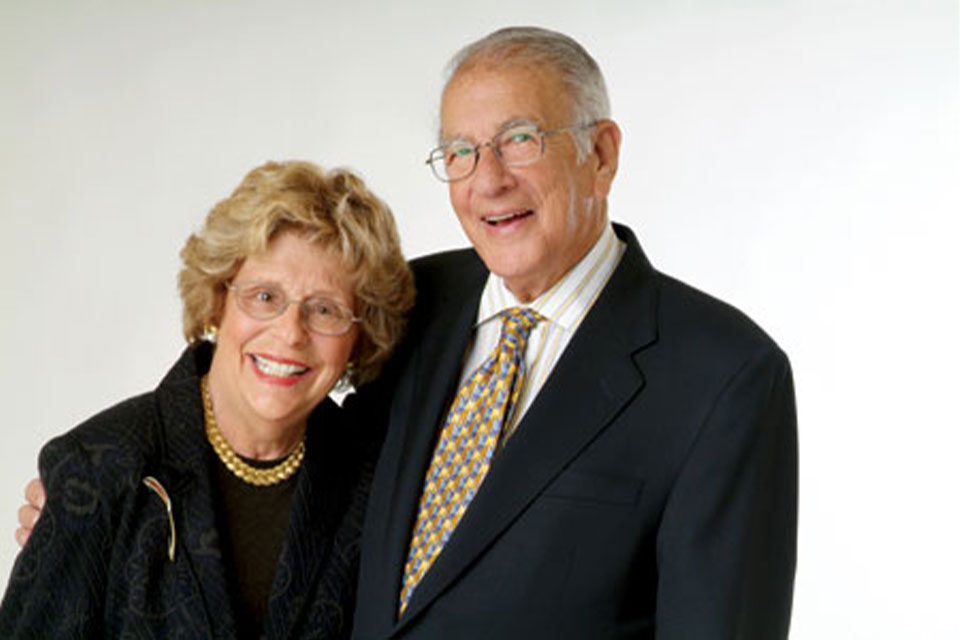 A photo of Dolores and Walter Neustadt