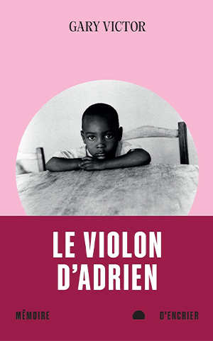 The cover to Le violon d’Adrien by Gary Victor