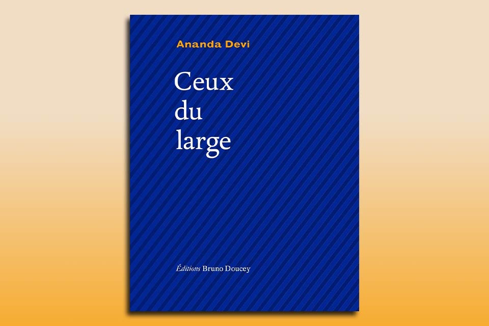 The cover to Ananda Devi's Ceux du large