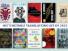 The covers to ten books from the Notable Translations list below